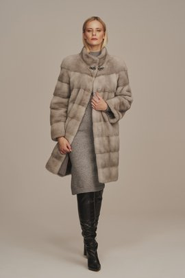 Nerc kabát szürke színben